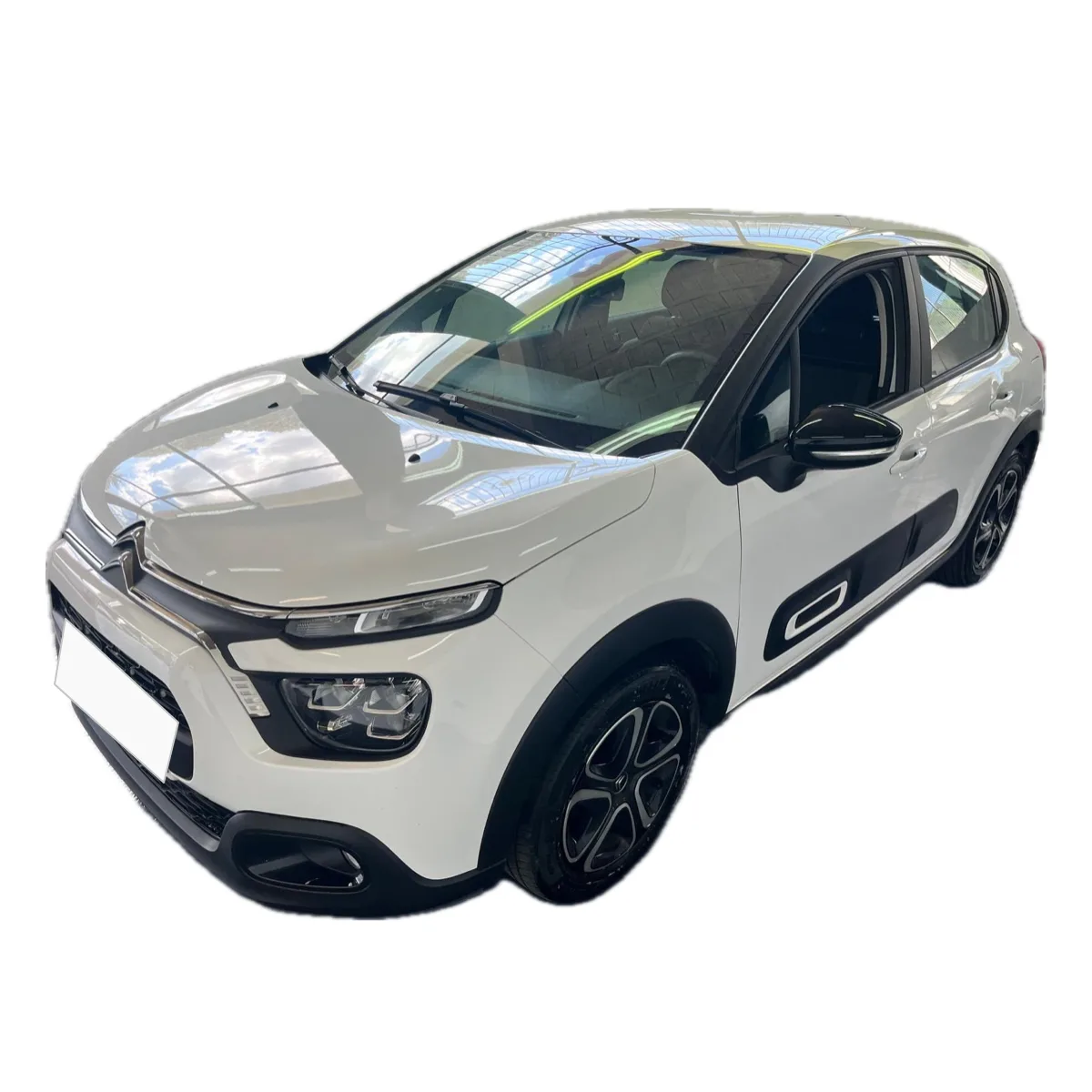 Citroën C3 blanche 83cv