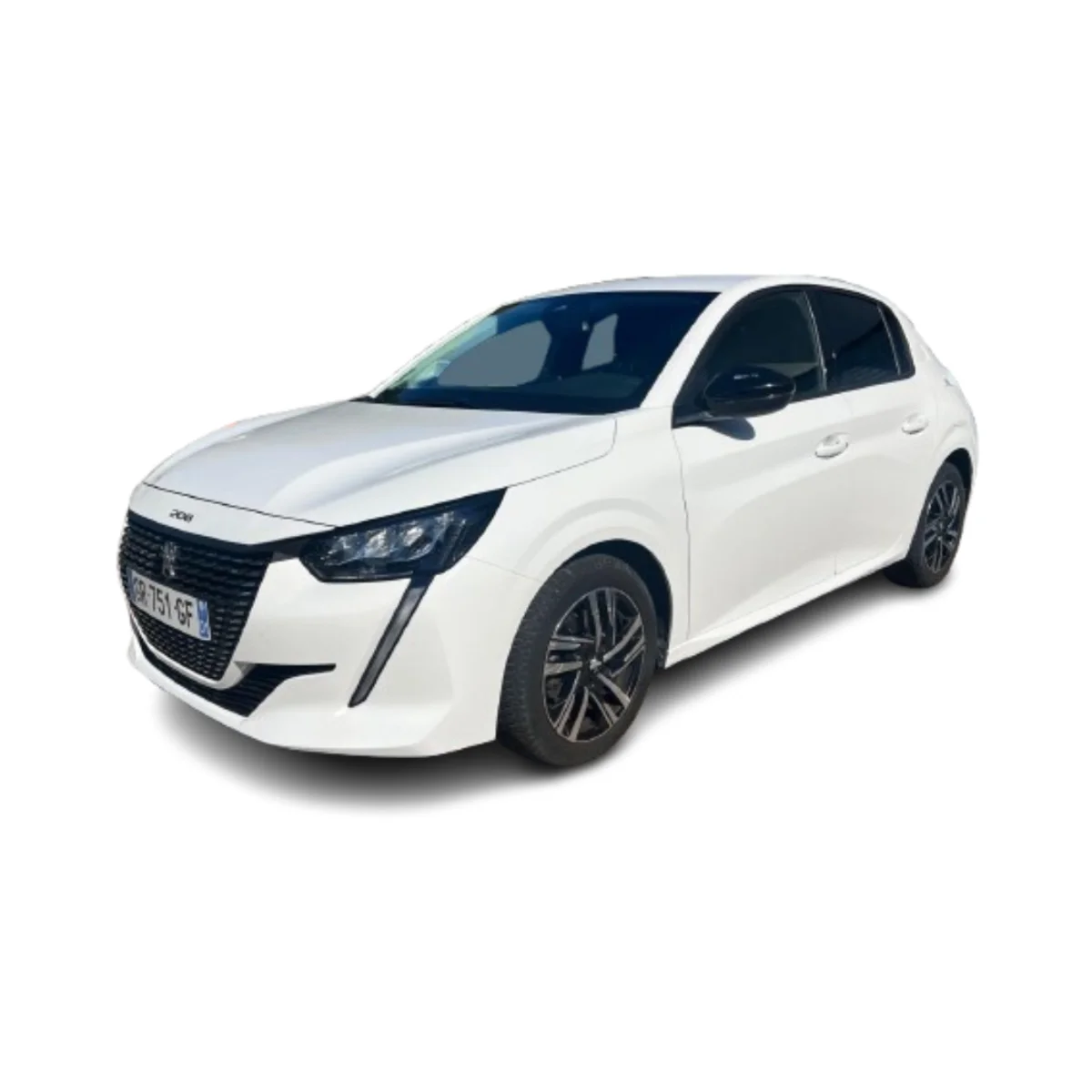 208 allure 100cv blanche