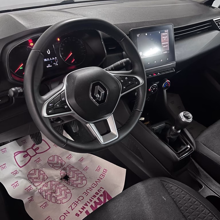 Console centrale Clio 5 : boîte manuelle et technologies embarquées