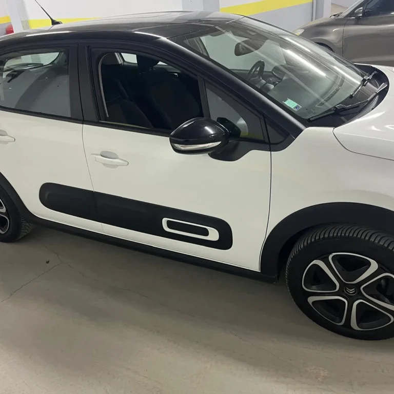 Location Citroën C3 blanche côté gauche depuis la France vers aéroports d’Algérie (Alger Oran Tlemcen Chlef)