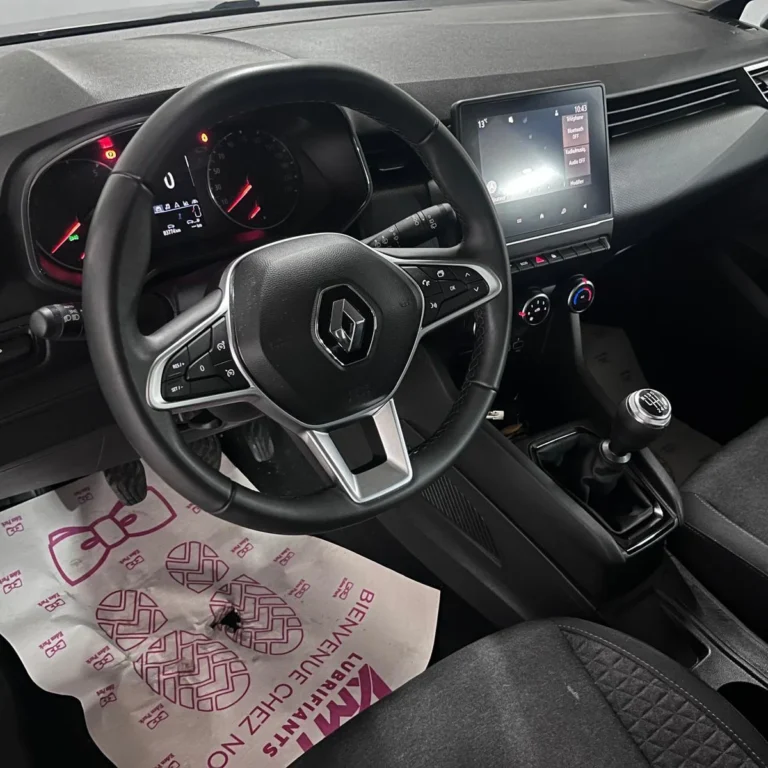 Console centrale Clio 5 : boîte manuelle et technologies embarquées